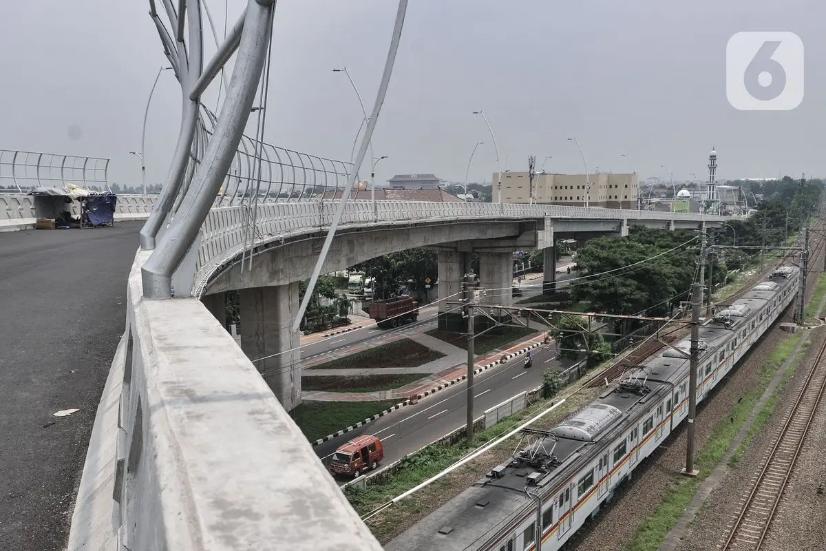 Menengok Pembangunan Flyover Cakung yang Hampir Rampung
