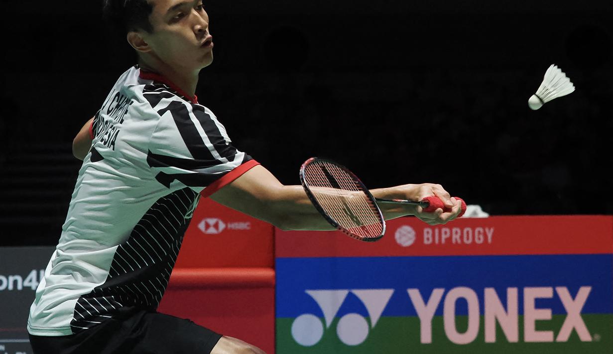 Empat tahun lalu, Jojo hanya bisa finis sebagai runner-up setelah kalah dari pemain tuan rumah Kento Momota. (Toshifumi KITAMURA / AFP)