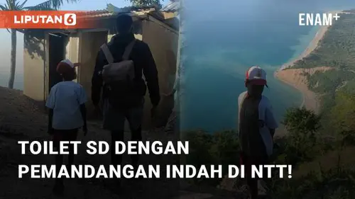 VIDEO: Viral Toilet SD Dengan Pemandangan Sangat Indah di Nusa Tenggara Timur!
