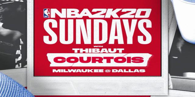 VIDEO: Saat Kiper Real Madrid, Thibaut Courtois Melawan Mats Hummels Dalam NBA 2K20, Siapa Lebih Jago?