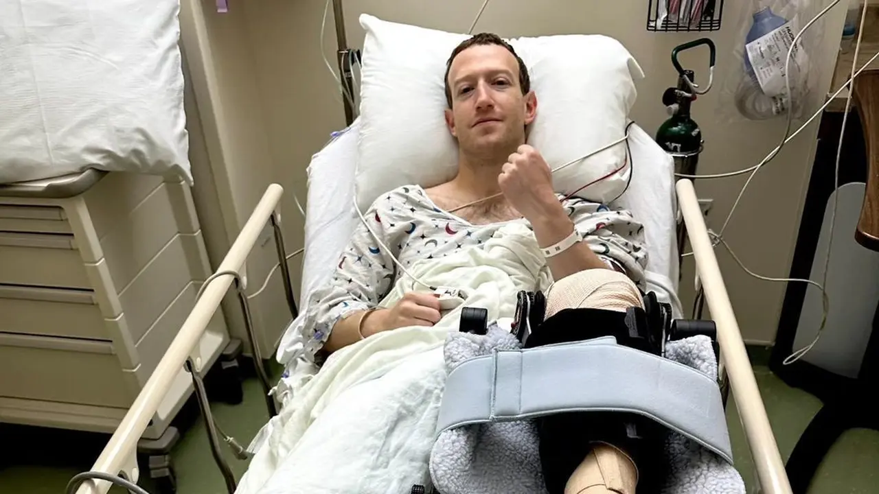 Mark Zuckerberg mengatakan dirinya baru saja mengalami cedera, usai latihan untuk pertandingan MMA (Instagram @zuck)