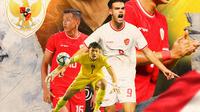 Timnas Indonesia - Ilustrasi Indra Sjafri dikelilingi pemain Timnas Indonesia U-20 (Bola.com/Adreanus Titus)