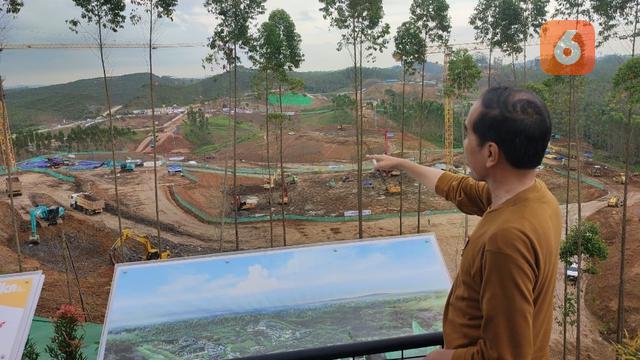 Presiden RI Joko Widodo di IKN