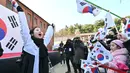 Pergerakan 1 Maret atau Demonstrasi Manse atau juga Pergerakan Samil adalah gerakan awal rakyat Korea dalam memperjuangkan kemerdekaannya dari pemerintahan Jepang. (Jung Yeon-je/AFP)