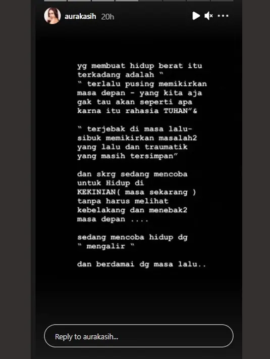 [Foto: Instagram Aura KAsih]