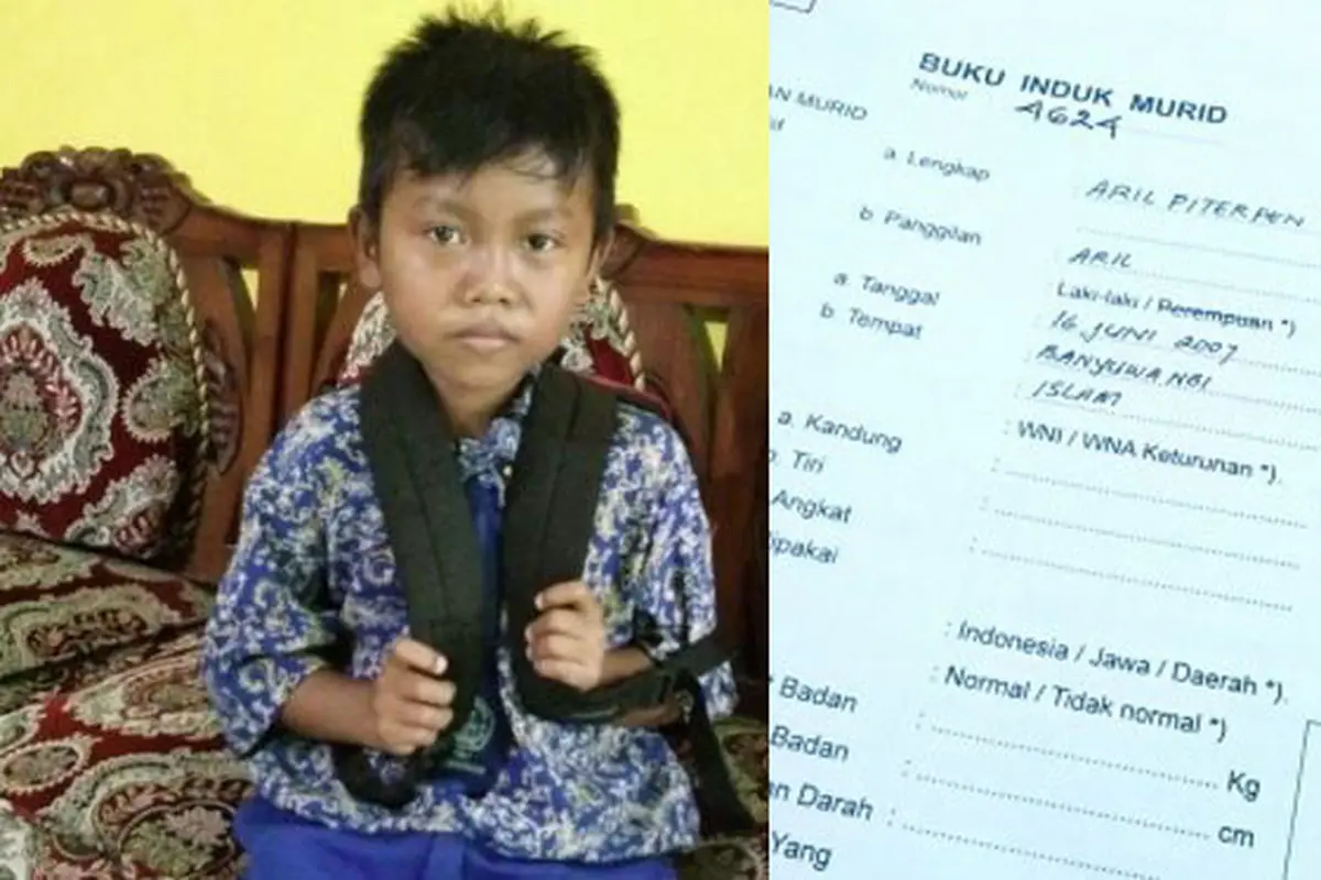Bernama Aril Piterpen, Anak Banyuwangi Demo ke Ibunya Minta Ganti