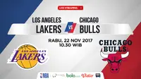 Los Angeles Lakers Vs Chicago Bulls (Bola.com/Adreanus Titus)