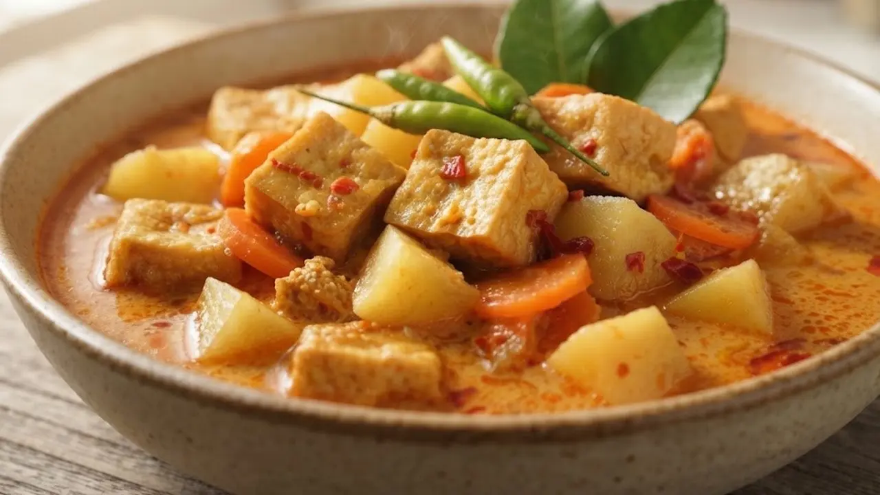 resep bumbu sambal goreng tahu kuah santan