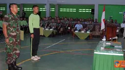 Citizen6, Subang: Pada acara penutupan PPBN, Pangdam III/Siliwangi Mayjen TNI Sonny Widjaja menekankan PPBN Bukan Militerisasi. Bertempat di Pontren Asy - Syifa Al-Khoeriyah Jalan Cagak Kabupaten Subang, Sabtu (23/6). (Pengirim: Kodam3 Pendam).