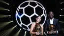 Dengan gelar ketiganya, Bonmati kini tercatat sebagai pemain paling sukses dalam sejarah Ballon d’Or Wanita. Ia bukan hanya simbol kejayaan Barcelona, tetapi juga wajah dari generasi emas sepak bola wanita Spanyol. (AFP/Franck Fife)