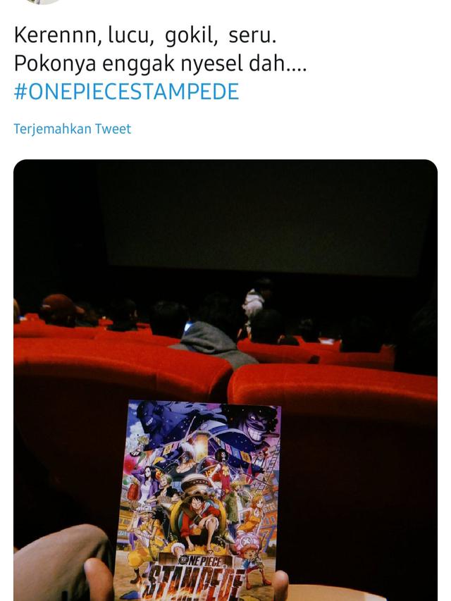 Pendapat Warga Twitter Setelah Nonton One Piece: Stampede