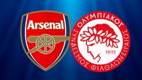 Cover prediksi Arsenal versus Olympiakos di Liga Champions musim ini.&nbsp;
