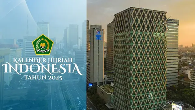 Kalender hijriah Kemenag 2025.
