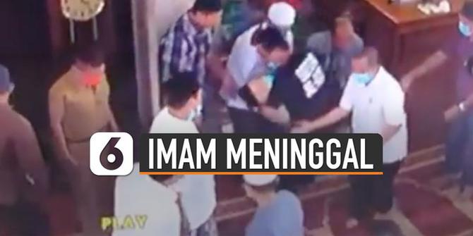 VIDEO: Imam Masjid Meninggal di Mimbar Saat Doakan KRI Nanggala 402