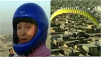 Tim Perempuan Pertama Terbangkan Paralayang di Langit Afghanistan
