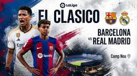 Barcelona vs Real Madrid di La Liga Spanyol. (Bola.com/Gemini AI/Benediktus Gerendo Pradigdo)