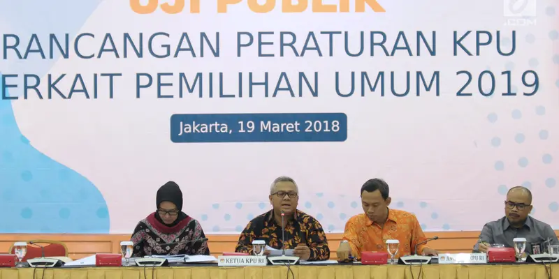 Bersama Perwakilan Parpol, KPU Gelar Uji Publik Rancangan Peraturan KPU Pemilu 2019