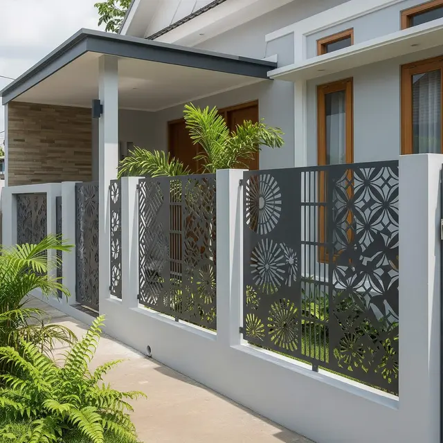 Model Pagar Rumah untuk Area Sempit
