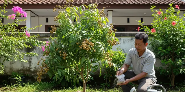 Kelengkeng Sudah Berbuah tapi Ukurannya Kecil? Coba Tips Perawatan Ini