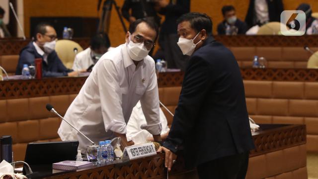 Raker Menhub dengan Komisi V DPR