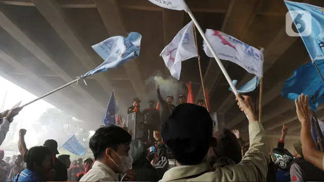 Demo Buruh Cibitung