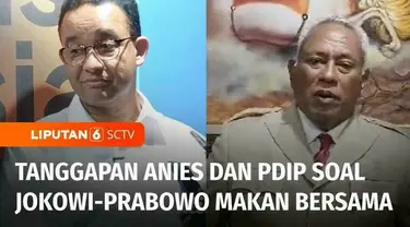 Pertemuan Presiden Joko Widodo dan Menteri Pertahanan, Prabowo Subianto ditanggapi sejumlah pihak. Calon Presiden nomor urut 1, Anies Baswedan menanggapi pertemuan antara Presiden dan Menteri adalah hal yang biasa.