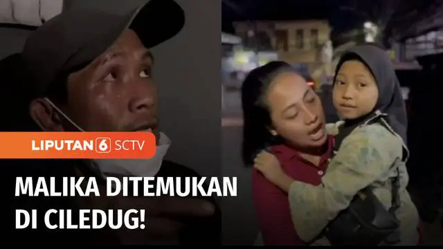 VIDEO: Malika Korban Penculikan Ditemukan! Pelaku Penculikan Ditangkap Saat Memulung