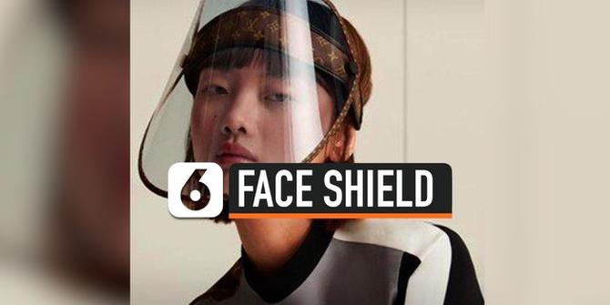 VIDEO: Penampakan Face Shield Keluaran Louis Vuitton, Harganya Hampir Rp 14 Juta
