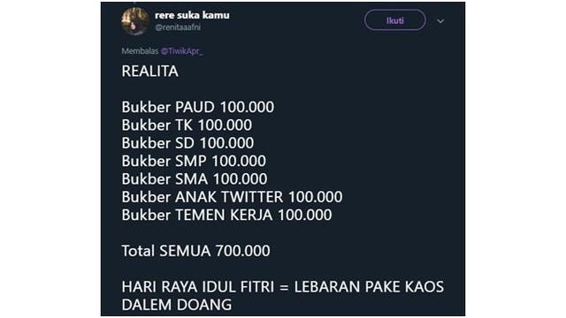 Belum Mulai Puasa, Netizen Ini Hitung Rencana Bukber yang Bikin Nyesek