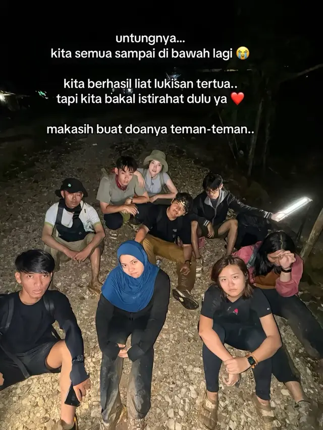 6 Potret Perjalanan Erika Richardo Cari Lukisan Tertua di Dunia yang Ada di Sulawesi