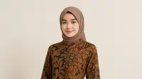 Model Dress Batik Kerah Shanghai Hijab Terbaru/AI