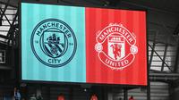 Suasana di Etihad Stadium jelang pertandingan pekan 4 Liga Inggris 2025/2026 antara Man City vs Manchester United, Minggu (14/9/2025) malam WIB. (Oli SCARFF / AFP)