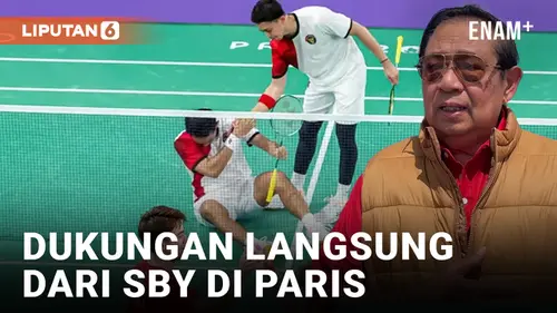 VIDEO: Susilo Bambang Yudhoyono Nonton Langsung Olimpiade Paris 2024