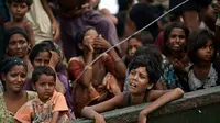 Tiga Ratus Anak Pengungsi Rohingya Tak Punya Orang Tua