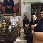 Ketua Umum DPP PDIP Megawati Soekarnoputri dan Mbah Maimoen Zubair, ulama sepuh Nahdlatul Ulama (NU). (Istimewa)