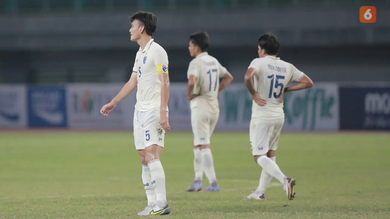 Semifinal Piala AFF U-19 2022 antara Timnas Laos U-19 Melawan Timnas Thaliand U-19