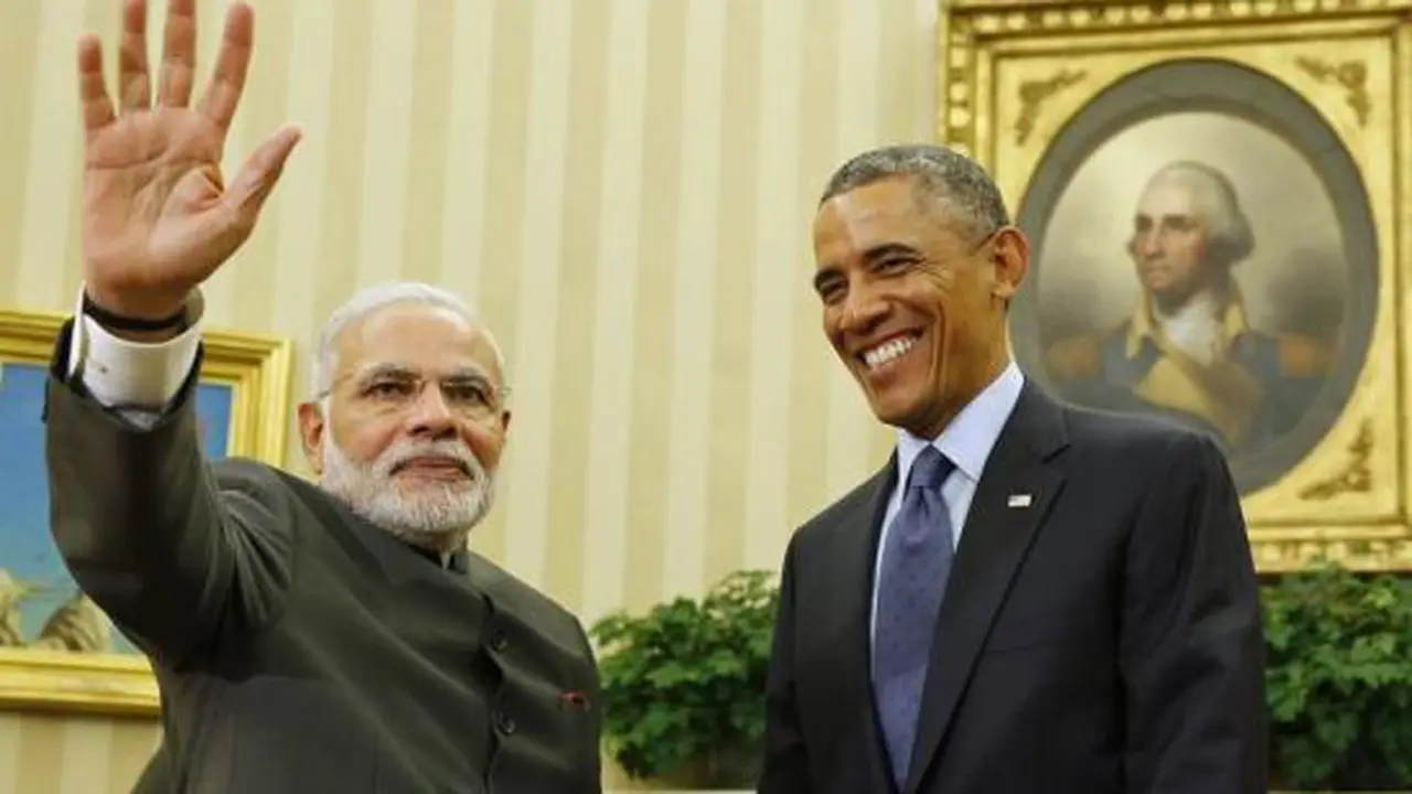 PM India Narendra Modi dan Presiden AS Barack Obama