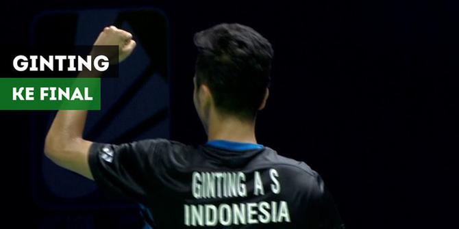 VIDEO: Anthony Ginting ke Final China Terbuka 2018