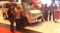 Mitsubishi Motors turut berpartisipasi dalam Pameran Otomotif Medan (POM) 2015.