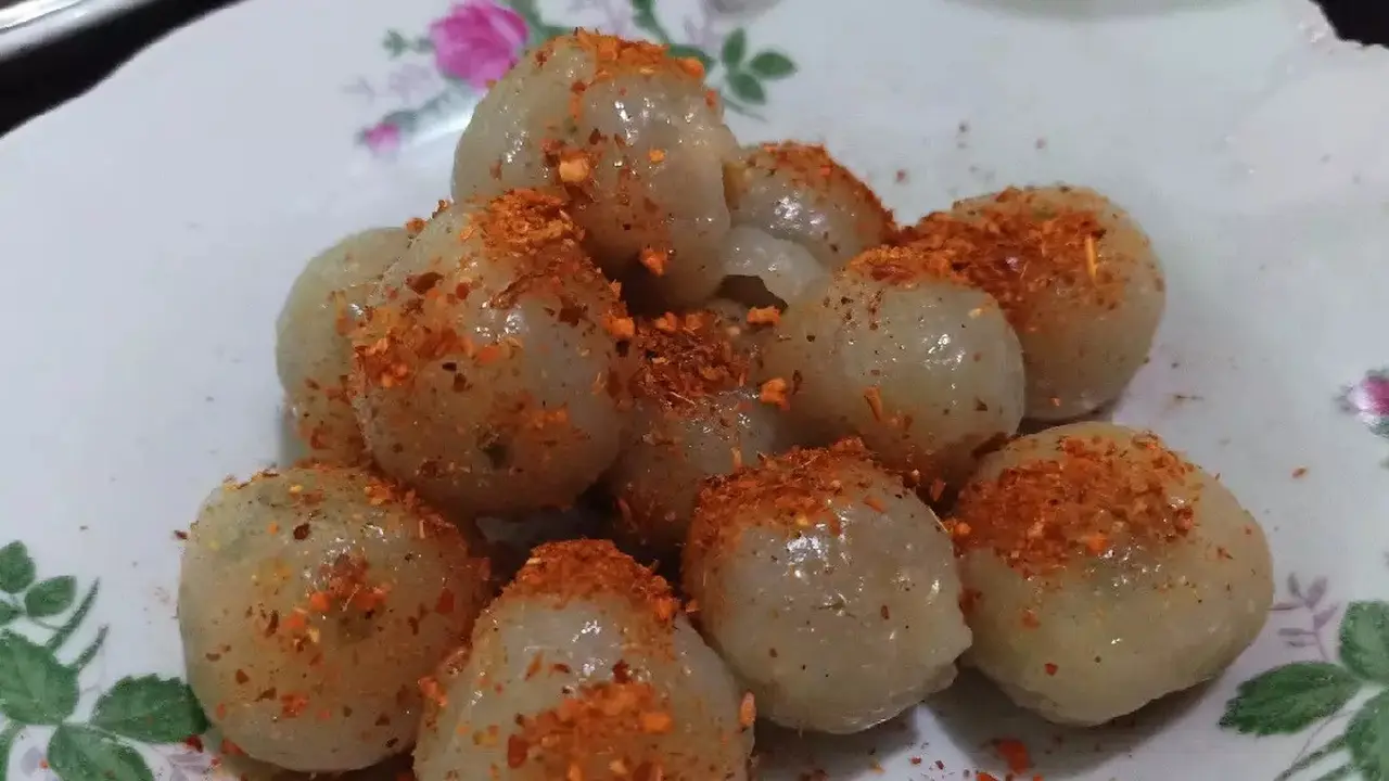 Resep cilok isi ayam suwir. (dok. Cookpad @cook_18500001)