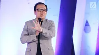 Co-founder dan President Bukalapak, Fajrin Rasyid menjadi pembicara pada Emtek Goes To Campus (EGTC) 2018 di Universitas Negeri Semarang, Kamis (18/7). Bos Bukalapak itu berbagi kisah usaha belanja dan berbisnis online. (Liputan6.com/Herman Zakharia)