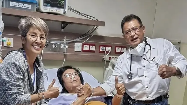 Potret Terbaru Ari Lasso Pasca Operasi Pengangkatan Tumor Perut, Sudah Bisa Pulang. (Sumber: Instagram/ari_lasso)
