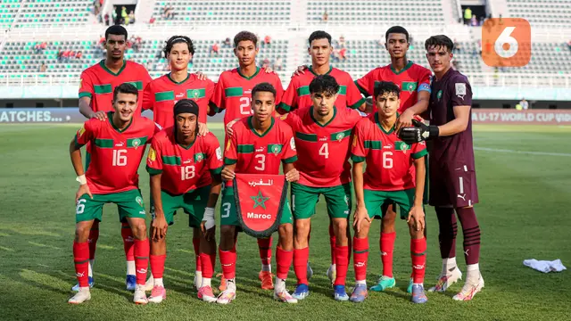 Timnas Maroko U-17 vs Timnas Ekuador U-17: Grup A Piala Dunia U-17 2023