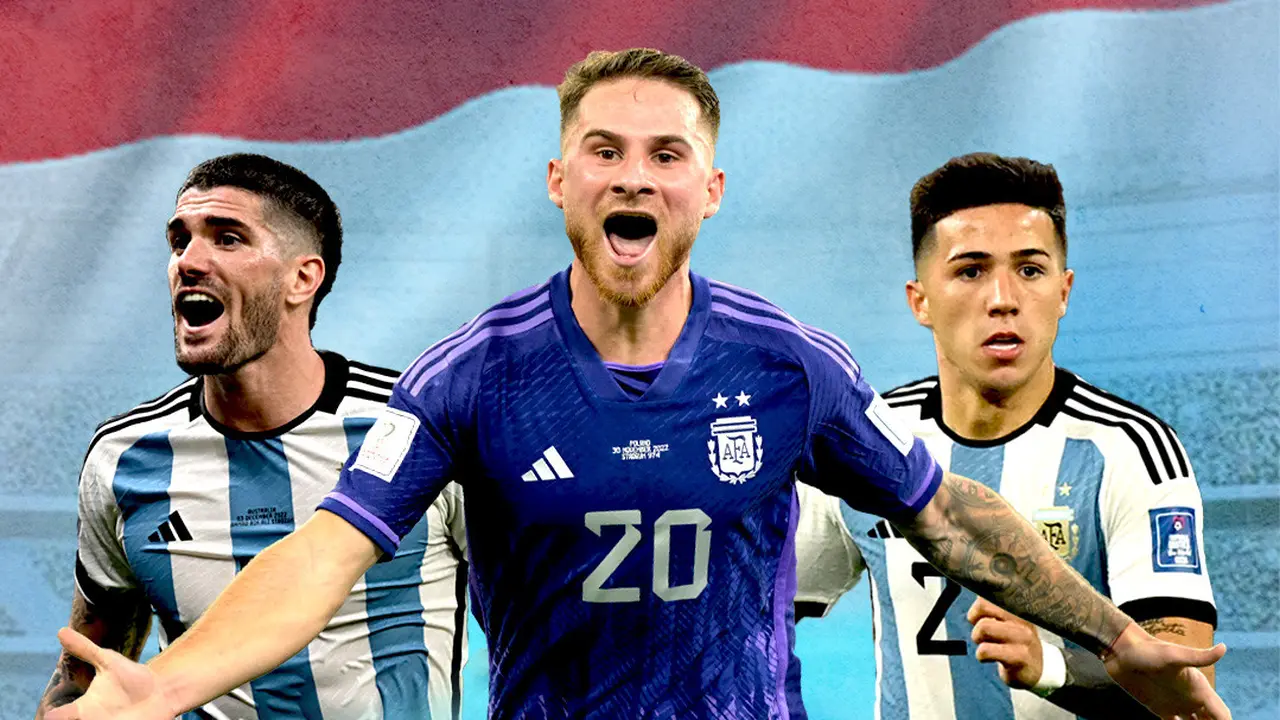 Timnas Argentina: Alexis Mac Allister, Rodrigo De Paul, Enzo Fernandez