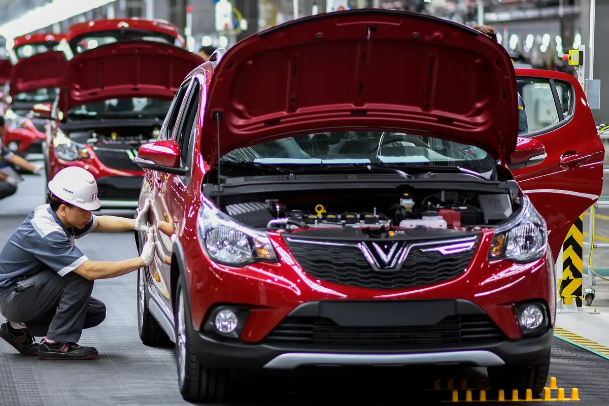 Mengintip Pabrik Mobil Nasional Vietnam VinFast
