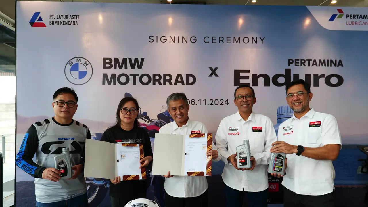 Peluncuran pelumas Pertamina Enduro Platinum 5W-40