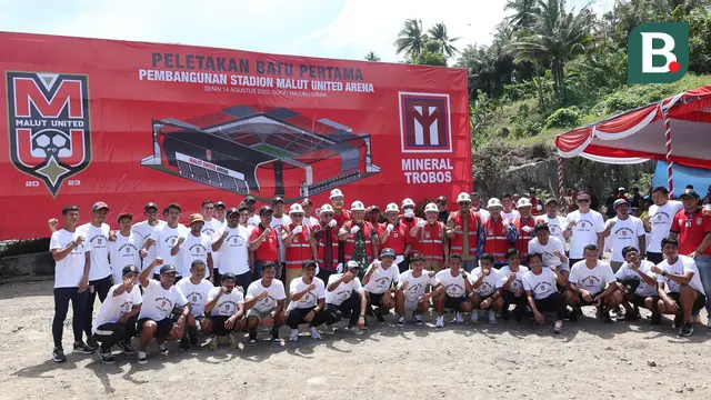 Foto: Malut United Bakal Punya Stadion Termegah di Indonesia Timur