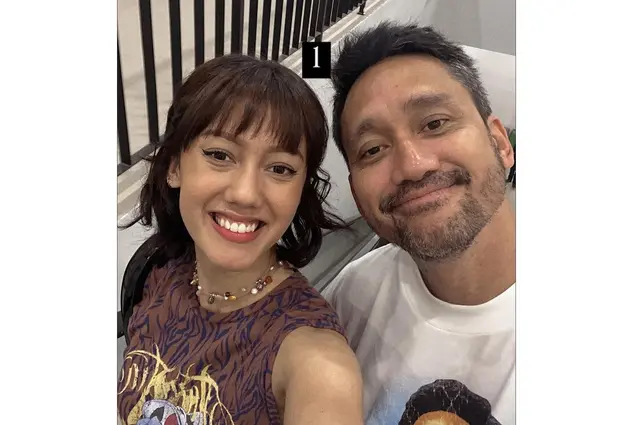 Potret Kedekatan Tora Sudiro dan Putri Sulungnya (Sumber: Instagram/t_orasudi_ro)