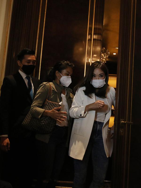 Gisella Anastasa atau Gisel buka suara soal video syur yang menjerat dirinya (Liputan6/Herman Zhakaria)