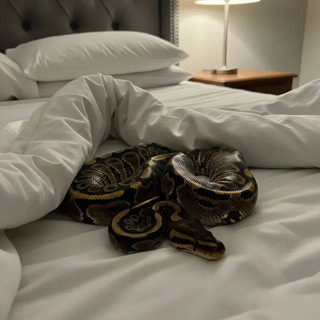 Apa yang Harus Dilakukan Jika Ada Ular di Tempat Tidur?